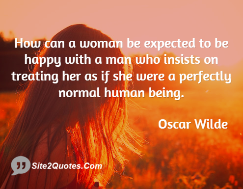 Relationship Quotes - Oscar Wilde