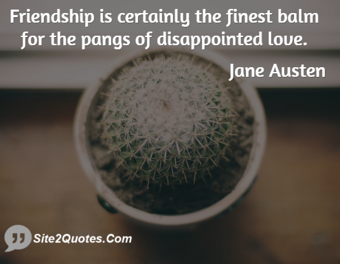 Friendship Quotes - Jane Austen