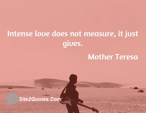 Relationship Quotes - Mother Teresa