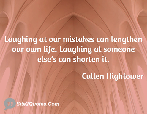 Famous Quotes - Cullen Hightower