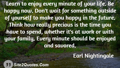 Family Quotes - Earl Nightingale