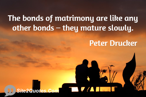 Anniversary Quotes - Peter Drucker