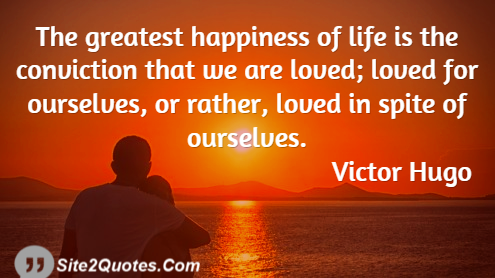 Romantic Quotes - Victor Hugo