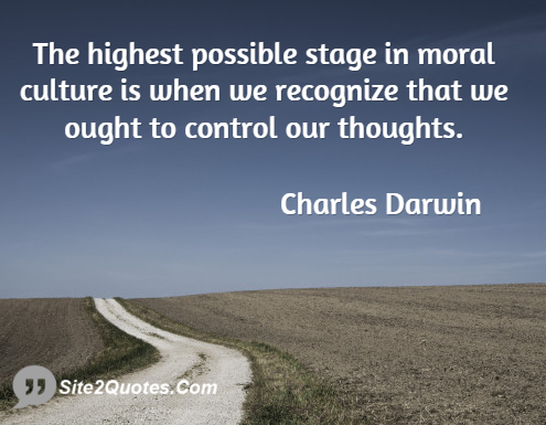 Attitude Quotes - Charles Robert Darwin