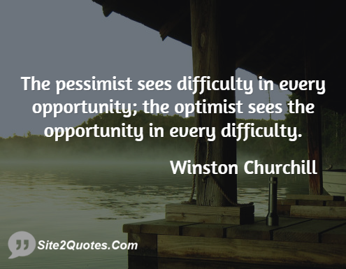 Attitude Quotes - Sir Winston Leonard Spencer-Churchill
