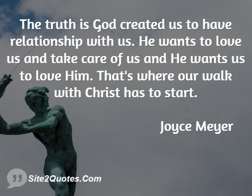 Relationship Quotes - Joyce Meyer