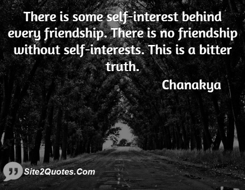 Friendship Quotes - Chanakya