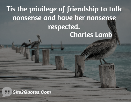 Friendship Quotes - Charles Lamb
