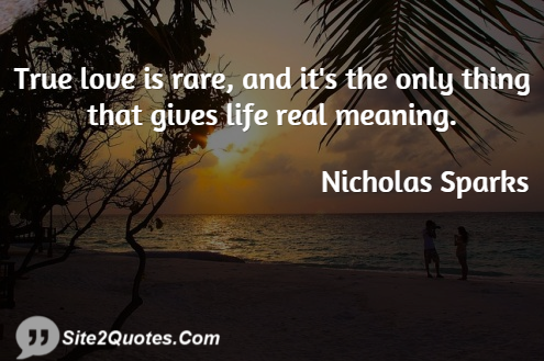 Romantic Quotes - Nicholas Sparks