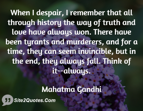 Best Quotes - Mahatma Gandhi