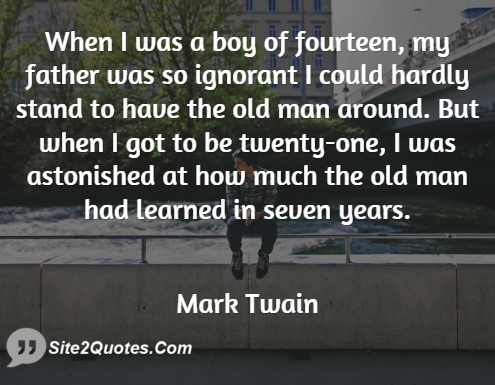 Family Quotes - Mark Twain