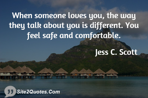Romantic Quotes - Jess C. Scott
