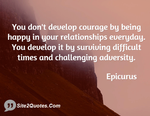 Relationship Quotes - Epicurus