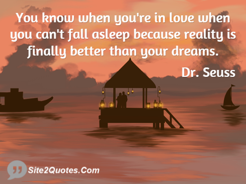 Romantic Quotes - Dr. Seuss