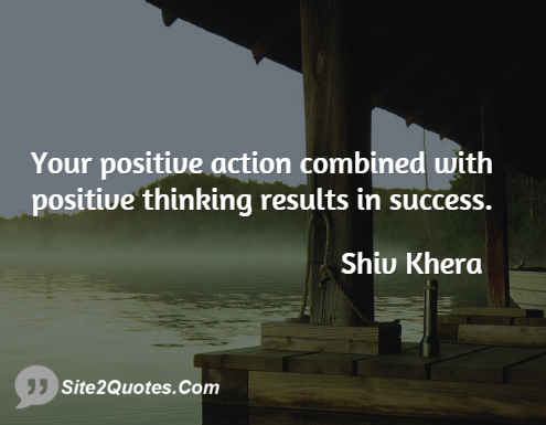 Positive Quotes - Shiv Khera