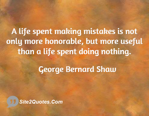 Life Quotes - George Bernard Shaw