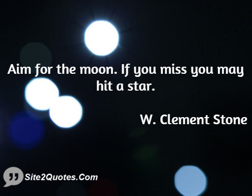 Motivational Quotes - W. Clement Stone