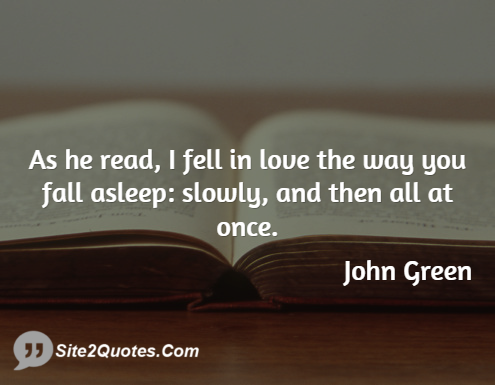 Love Quotes - John Green