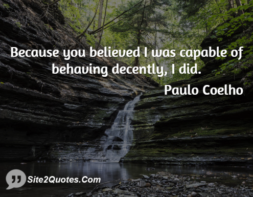 Trust Quotes - Paulo Coelho