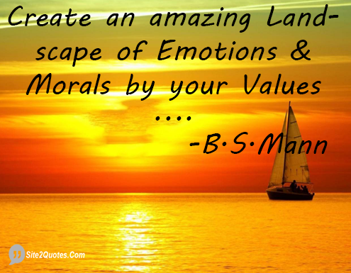 Inspirational Quotes - B.S.Mann