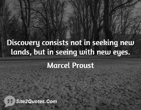 Inspirational Quotes - Marcel Proust
