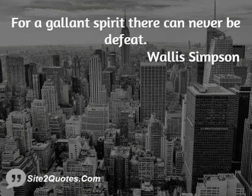 Inspirational Quotes - Wallis Simpson