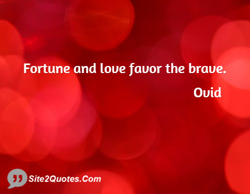 Love Quotes - Ovid