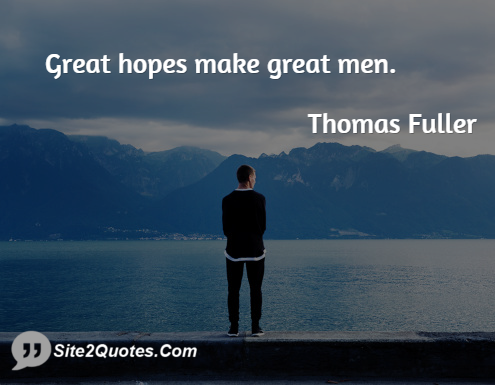Inspirational Quotes - Thomas Fuller