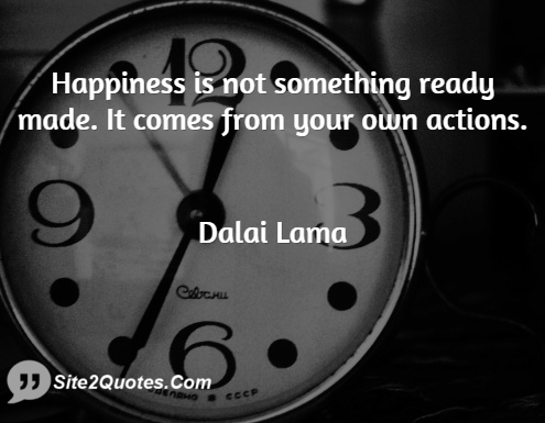 Happiness Quotes - Dalai Lama