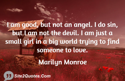 Love Quotes - Marilyn Monroe