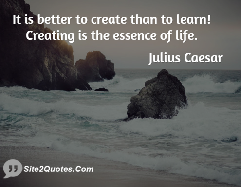 Life Quotes - Gaius Julius Caesar