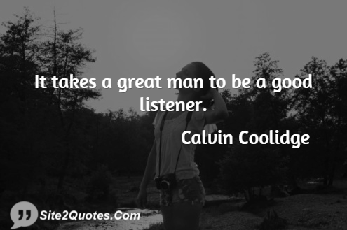 Good Quotes - Calvin Coolidge