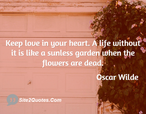 Love Quotes - Oscar Wilde