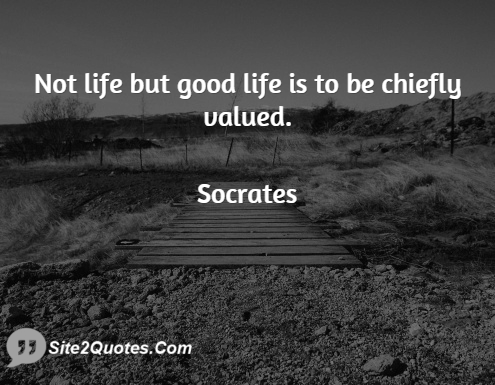 Good Quotes - Socrates