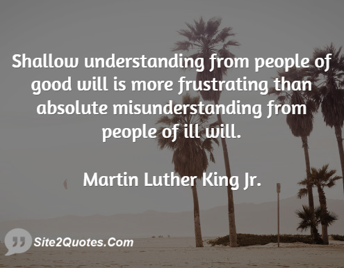 Good Quotes - Martin Luther King Jr.