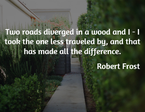Inspirational Quotes - Robert Frost