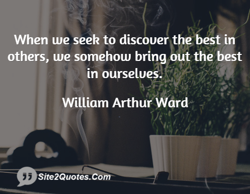Inspirational Quotes - William Arthur Ward