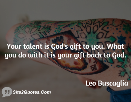 Motivational Quotes - Leo Buscaglia